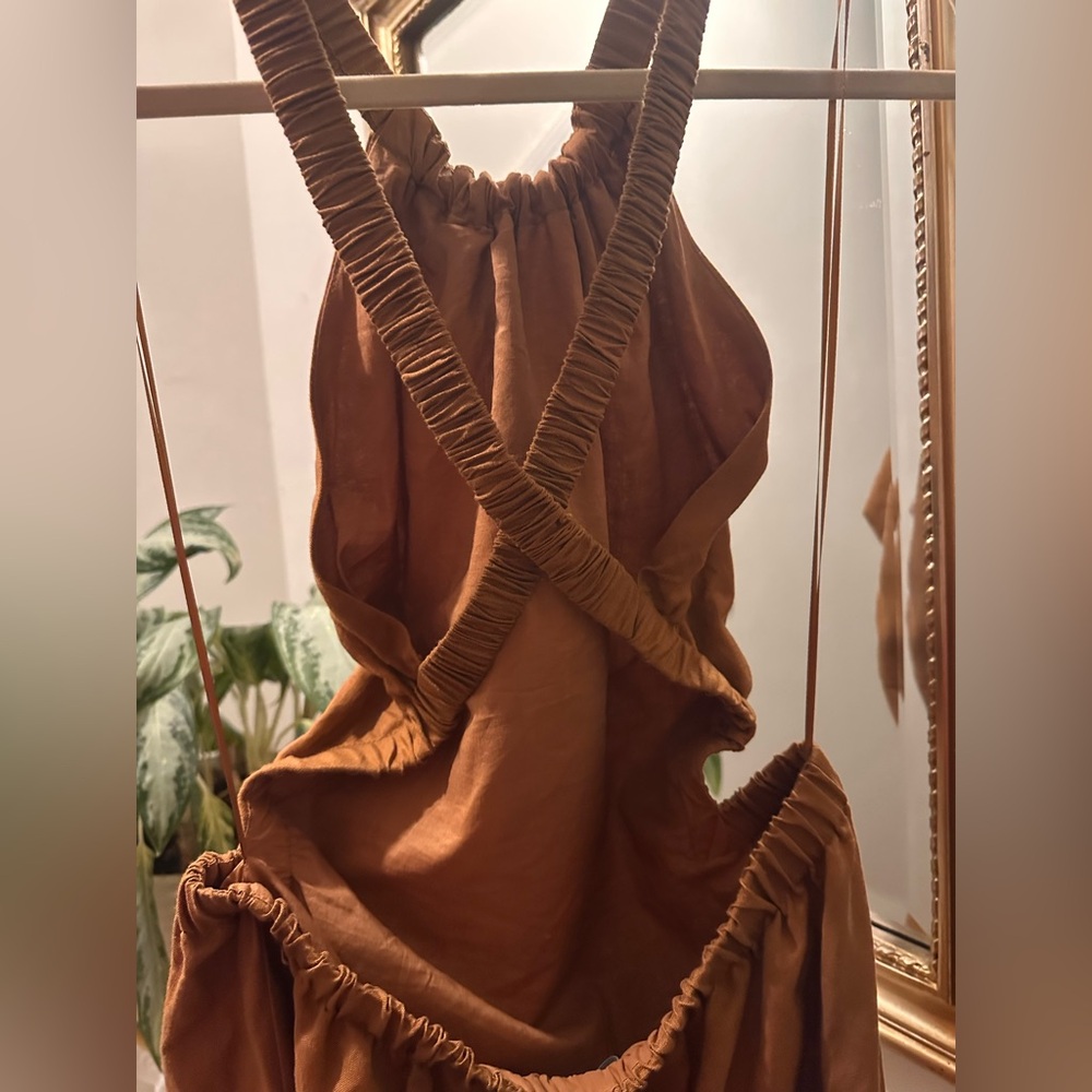 Bardot Grecian Amara Halter Midi Dress (10) - Picture 9 of 14